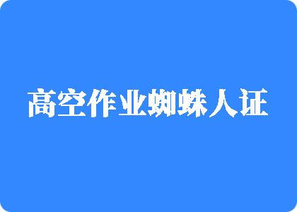 午夜免费体验福利添屄日大屌视频教程高空作业蜘蛛人证